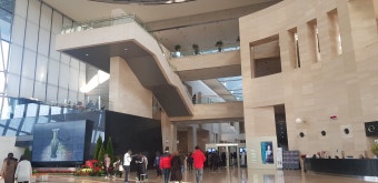 국립중앙박물관 실내사진