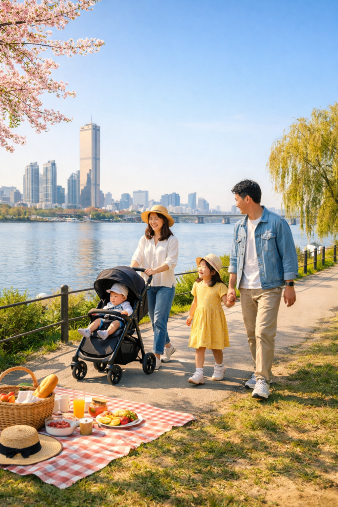 서울 여의도한강공원 주차